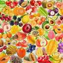 1000 Piece Jigsaw Puzzle for Adults - Bursting with Fruit: A Colorful & Soothing Challenge, Elegant Home Decor Gift for Nature and Art Lovers