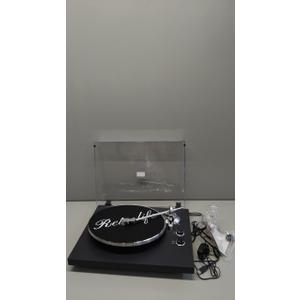 Turntables Belt-Drive Record Player with Wireless Output Connectivity, Vinyl Player Support 33&45 RPM Speed Phono Line USB Digital to PC Recording with Advanced Magnetic Cartridge&Counterweight Black