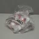 2" RED White Floats (Pack of 3, Count of 6)