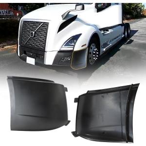 Front Corner PLASTIC Bumper pair set compatible with Volvo VNL2018-2024 Truck Series