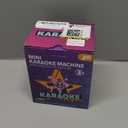 YLL Mini Karaoke Machine with 2 Wireless Microphones for Kids Adults, Portable Bluetooth Speaker Gift for Girls Toys 4, 5, 6, 7, 8, 10, 12+ Years Old Teens Birthday(Beige)