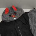 Adult Mouse Onesie Rat Costume Mouse Pajamas Halloween Costumes Animal Cosplay pajamas Warm Sleepwear for Women Men (Large)