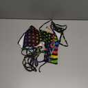 Tadxcjz Bikini Set for Women Two Piece Swimsuit V Neck String Bathing Suit Halter Top Tie Side Bottom One Size