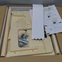 Toddler Kitchen Step Stool, 4-in-1 Foldable Standing Tower with Blackboard, Toddler Step Stool for Bathroom Sink, Kitchen Counter, Ages 18 Months to 4 Years