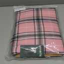 Kuoser Waterproof Dog Coat, Reversible Dog Jacket for Medium Dogs, Adjustable Durable Doggie Winter Coat Warm Puppy Cold Weather Apparel, Pink (Medium (Pack of 1))