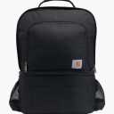 Carhartt Insulated 24 Can Two Compartment Cooler Backpack, Fully-Insulated Base, Durable Water-Resistant for Camping, Beach & Travel