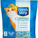 Fresh Step Crystals, Premium Cat Litter, Scented, 8 Pounds, Pack of 2 (Package May Vary)