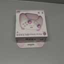 IINE Wireless Controller with Charging Dock  for PC, Switch, Android, iOS, Wireless & Wired Gamepad with Macro, Turbo, 6-Axis Motion, Rumble, Headphone Jack, Ergonomic Controller for Small Hands (Pink)