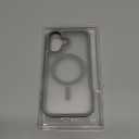 TORRAS Magnetic Shockproof for iPhone 16 Case, Fit for MagSafe, 4X Military Grade Drop Protection Anti-Scratch Protective Hard Back Plastic Slim Phone Case for iPhone 16 6.1 inch,Natural Titanium Grey