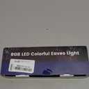 RGB Permanent Outdoor Lights, Smart LED Eaves Lights with APP & Remote Control, IP67 Waterproof Outdoor String Lights for Christmas, Halloween,Party, Garden, Patio, House Decor (50FT)