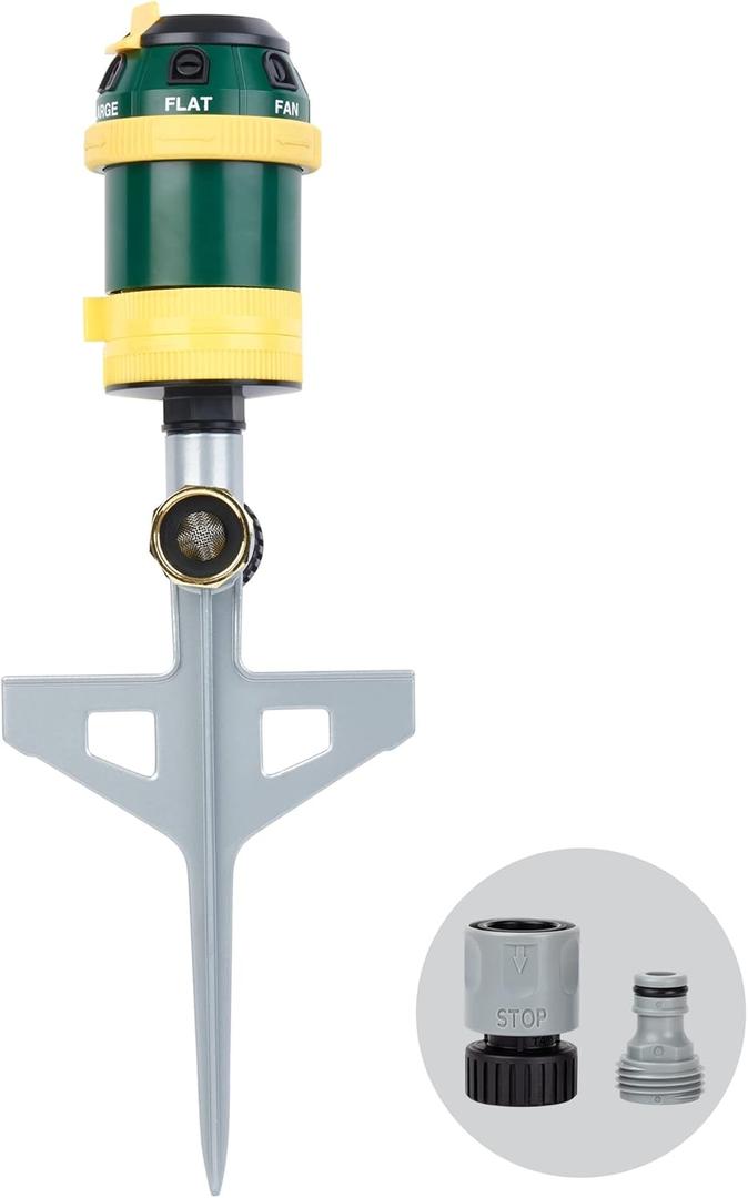 Melnor 65161AMZ 6 Pattern Rotary Sprinkler w/Spike Melnor 65161AMZ 6 Pattern Rotary Sprinkler w/Spike