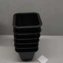 6 Inch Heavy Duty Bed Risers, Furniture Risers for Desk, Chair, Table or Sofa, Couch Lift Risers, Supports up to 2200 lbs per Leg(6 Pack Black)