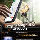 TOCOL for iPhone 17 Pro Max Case, Compatible with Magsafe, Full Camera Protection, Built-in Magnets, Translucent Matte for iPhone 17 Pro Max Phone Case 6.9 inch (Black)