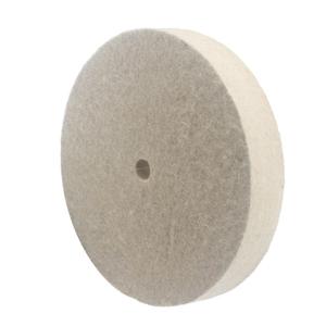6 Inch Hard Wool Buffing Wheel - 5/8 Inch Arbor Hole Wool Felt Buffing Polishing Wheels for Die Grinder Bench Grinder
