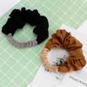 Heatless Hair Curler Scrunchies for Women, Soft Silk Scrunchies No Heat Curls for Long Hair Heatless Curls Overnight Hair Accessories for Women