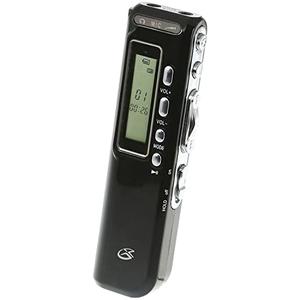 GPX PR047B 4GB Digital Voice Recorder, Black