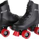 Chicago Skates Girls Rink Roller Skate - White Youth Quad Skates, J10