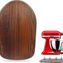 Mixer Slider Mat for Tilt Head Kitchen Aid 4.5-5 Qt Stand Mixer, Appliance sliding mat for kitchenaid Artisan 4.5-5 Qt, Kitchen Countertop Storage Accessories Moving Tray attachments (Brown)