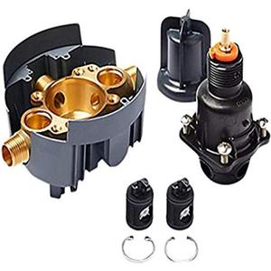 KOHLER P8304-KS-NA Rite-Temp Valve Body and Pressure-Balancing Cartridge Kit with Service Stops, Project Pack Includes 12 Per Case