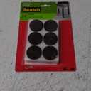 Scotch Felt Pads, Felt Furniture Pads for Protecting Hardwood Floors, Round, Brown, 1.5-in Diameter, 24 Pads
