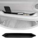 Grab Bar Tray for 2024 2025 Jeep Wrangler JL JLU 4XE/Gladiator JT Storage Bin Handle Organizer Grab Handle Box Passenger Side Grabtray for Wrangler&Gladiator Accessories(24+ Grab Bar Tray)