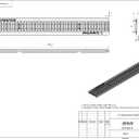 Vodaland - 4 inch Galvanized Stamped Steel Grate