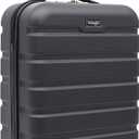 Wrangler 22" Hardside Spinner Carry-On Luggage, Charcoal