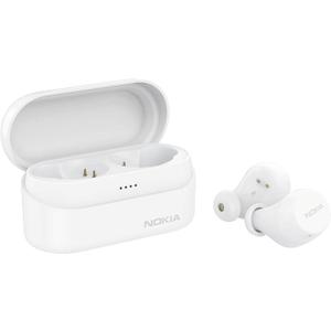 Nokia Power Earbuds Lite - White - Waterproof - Universal Bluetooth - 35 Hours Battery Life - Travel Charging Case