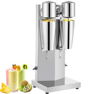VEVOR Milkshake Double Head Electric Blender, 180W, Silver, 800ml