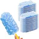 60 Count 360 Dusters Refills Compatible with Swiffer Duster with 2 Upgrade Hands