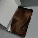 Brown Bob Wig With Bangs Short Brown Wig for Women 12 Inch Straight Bob wig with Bangs Synthetic Colorful Cosplay Daily Party Use (Brown,12Inch)