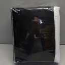 CozyLux Satin Sheets King Size Sheet Set - 4 Piece Silky King Sheets, Luxury Black King Bed Set with Smooth and Soft Microfiber, Includes 1 Fitted Sheet, 1 Flat Sheet and 2 Pillowcases