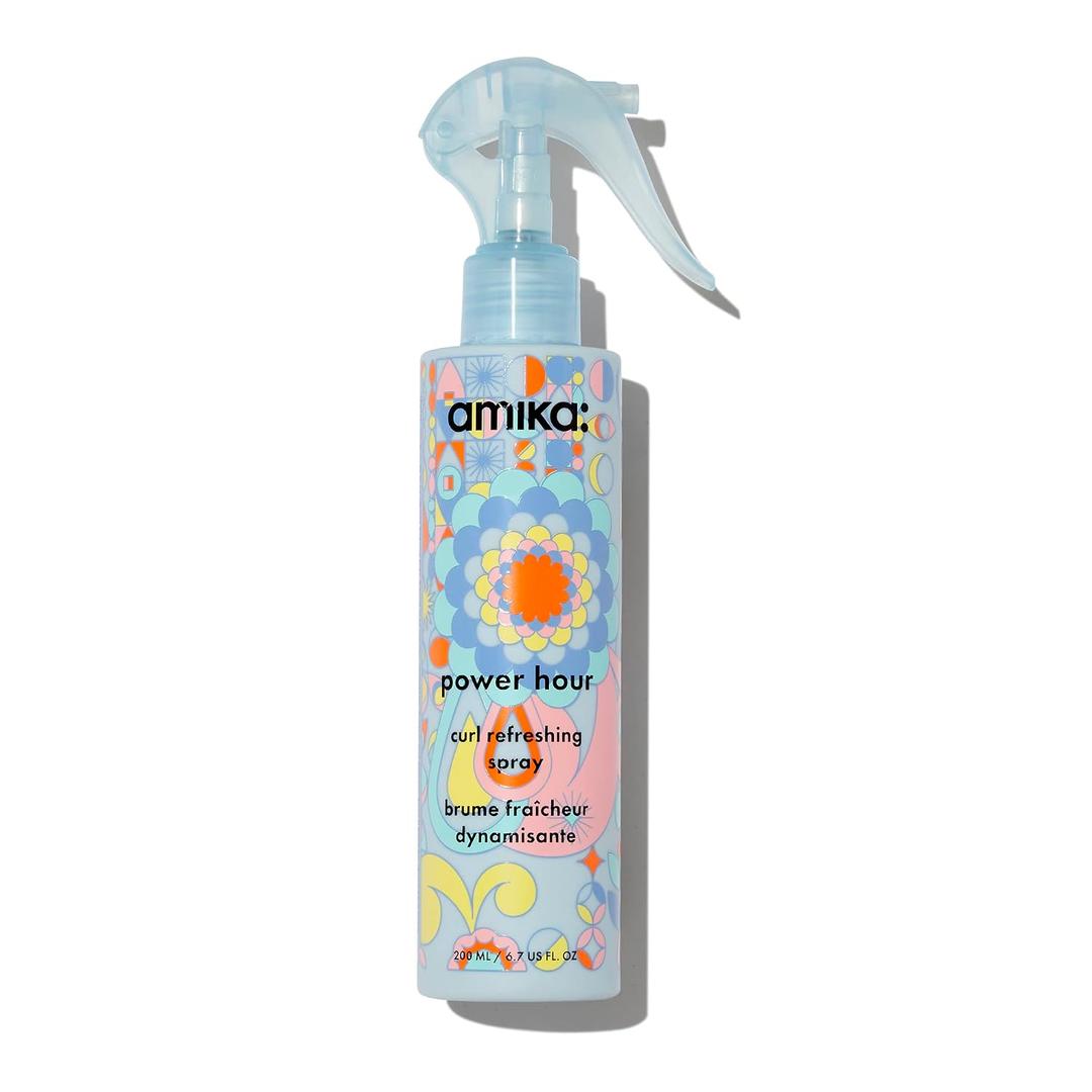 amika power hour curl refreshing spray