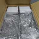 4 Pack Refrigerator Organizer Bins with Pull-out Drawer Stackable Clear Fridge Drawer Organizer Fruit Vegetable Storage Containers for Kitchen Pantry Organization (2 Large+2 Small)