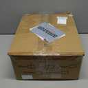 Calmootey Portable Closet Organizers, Clothing Storage, Wardrobe with 6 Shelves and Hanging Rod, Non-Woven Fabric Cover with 4 Side Pockets, Black