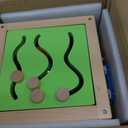9-in-1 Wooden Activity Cube Walker for 1 Year Old, Sit-to-Stand Push Walker, Medium