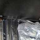 ELAFROS Heavy Duty Utility Cart, 27.5 x 18.25 Inch, 3-Tier Rolling Cart, Industrial Plastic, 330 lbs Capacity, Flat Top Shelves with Swivel Wheels - Multipurpose Work Cart