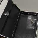 KYODOLED Diversion Book Safe with Key Lock, Secret Safe Metal Lock Box, Money Storage Collection Box, 9.5" x 6.2" x 2.2", Black Large