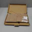 EXQUIDECA White Farmhouse Wife and Husband 2 Slot Picture Frame Holds 4X6 Inches Photos,1-99 Years of Love Anniversary Wedding Marriage Blessing Gifts for Couples