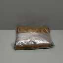 StangH Gold Brown Velvet Valance for Kitchen Luxury Blackout Rod Pocket Scalloped Valance Curtain Tier Short Curtains for Bedroom Gallery Office Window Dressing, W52 x L18 inch, 1 Panel