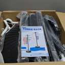 Pool Towel Rack Outdoor with Built-in Tray – Adjustable, Heavy-Duty Towel Racks & Storage for Backyards