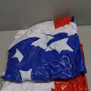 4th of July Inflatable Sprinkler for Kids, 8F * 5.5F American Flag Sprinkler Outdoor Water Toys for Kids Adults 4th of July Independence Day Summer Water Party Backyard Outside Games Activities