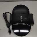 Electric Waffle Maker Heart-Shaped: 2 Non-Stick double-Side Heating Plates with 5-Setting Adjustable Browning Control for Fast Heating - No Flip Design & Compact Storage for Busy Families