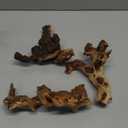 majoywoo Natural Coral Driftwood for Aquarium Decor Fish Tank Decorations, Assorted Driftwood Branch 6-10" 3 Pcs, Reptile Decor