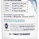 Amazon Basics Replacement Maytag UKF8001 Refrigerator Water Filter Cartridge - Premium Filtration