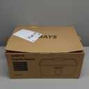 SIBAYS 4Gal/15L Large Dog Water Fountain, Stainless Steel Pet Fountain with Water Window & LED Light, Ultra Quiet Automatic Dog Water Bowl Dispenser for Large Dogs & Multi-pet, Easy to Clean FS76