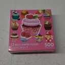 RoseArt - Mini Shaped - Cupcakes II - 500 Piece Jigsaw Puzzle for Adults