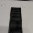 BARsics 17.5x3.5 inches Long PVC Bar Rail Mat Non-Slip Serving Spill Mat (Pack of 2)