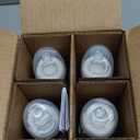 Dr. Brown's Anti-Colic Options+ Narrow Glass Baby Bottle with Level 1 Slow Flow Nipple, BPA-Free, 8 oz/250 mL, 0m+, 4-Pack