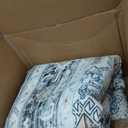 Area Rug 810, Large Vintage Boho Rug,Ultra-Soft Low Pile, Washable, Non Slip,Stain Resistant, Printed Carpet for Living Room Bedrooms Playroom Office Kitchen, Light Blue